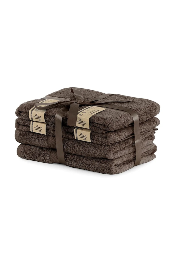 home & lifestyle set de prosoape Bamby 6-pack 5905364639581 maro AA00
