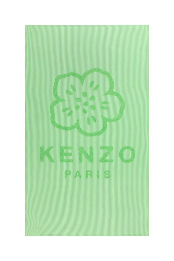 Памучна плажна кърпа Kenzo KHANKO Pistachio 90 x 160 cm зелен 1046231