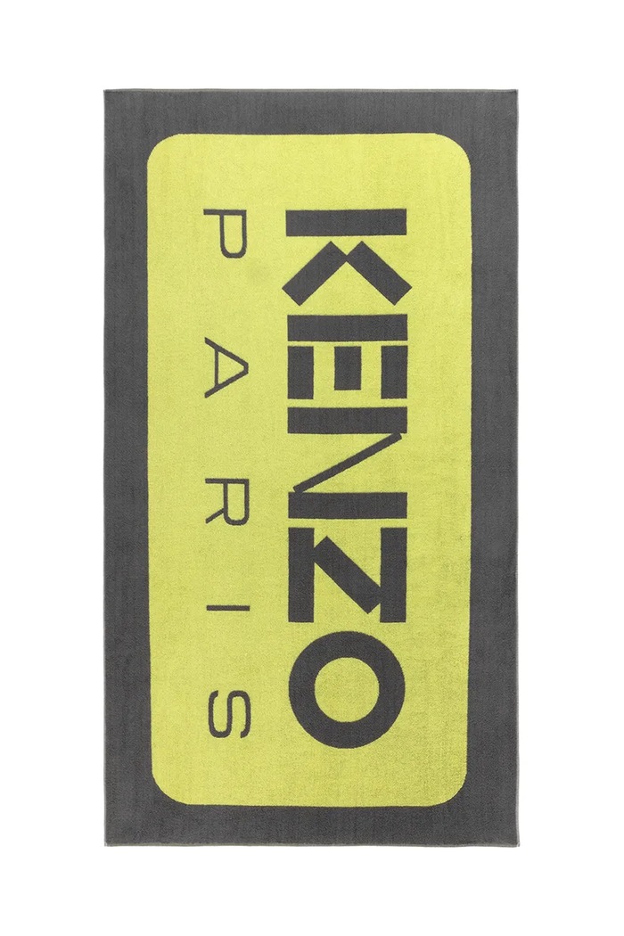 Βαμβακερή πετσέτα θαλάσσης Kenzo KLABEL Absynthe 90 x 160 cm πολύχρωμο 1046294