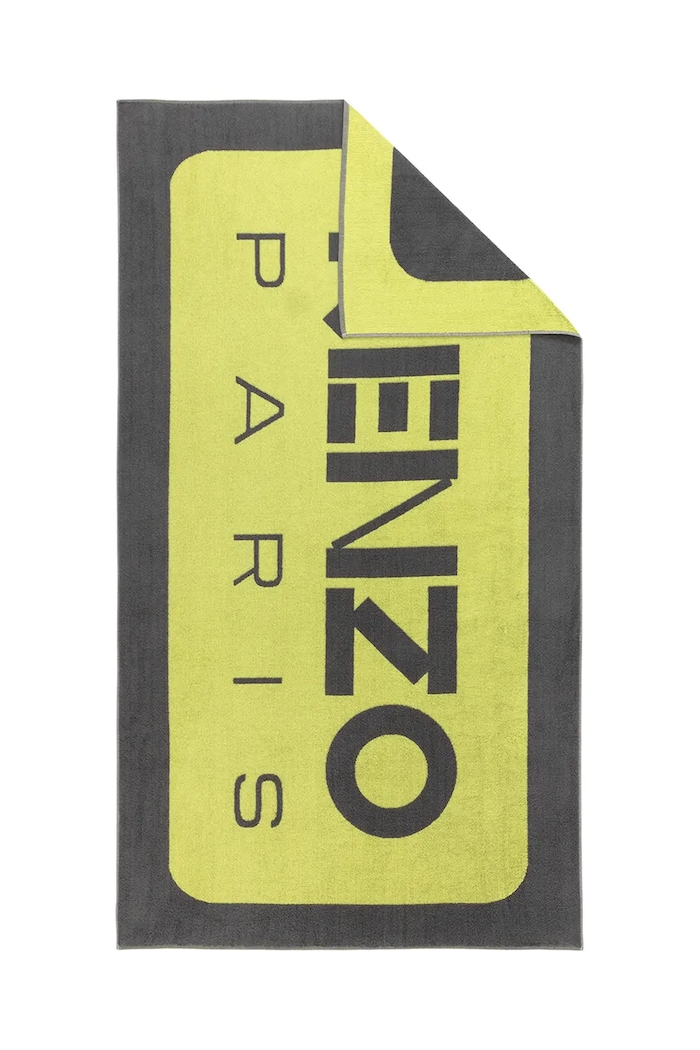 Βαμβακερή πετσέτα θαλάσσης Kenzo KLABEL Absynthe 90 x 160 cm 1046294 πολύχρωμο AA00