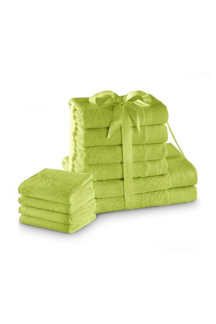 Sada uterákov home & lifestyle do 30 do 140 cm 10-pak zelená 4251525428633