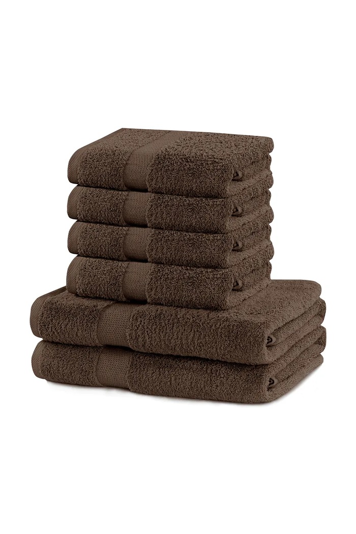 set de prosoape 6-pack maro 5905364639239