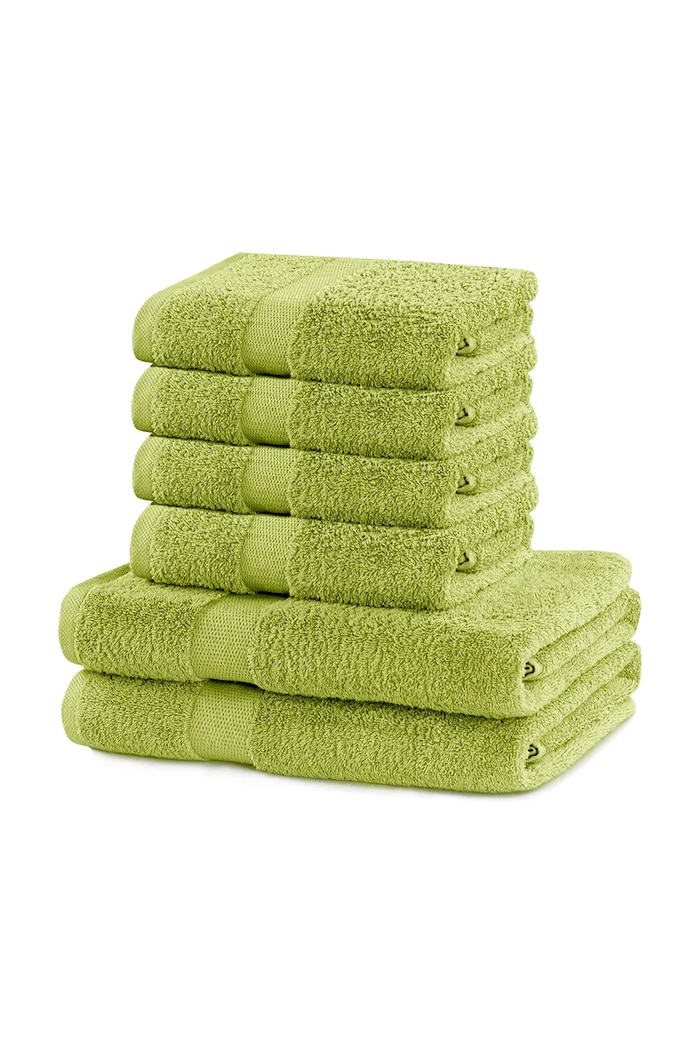 Sada uterákov home & lifestyle od 50 do 140 cm 6-pak zelená 5905364639253