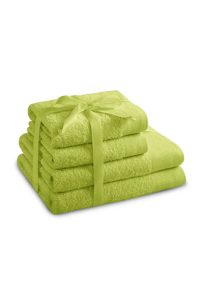 Sada uterákov home & lifestyle od 50 do 140 cm 4-pak zelená 4251838570364