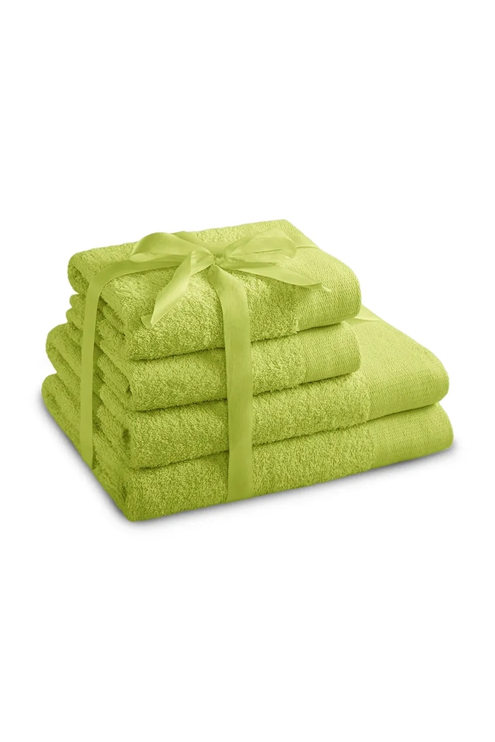 Sada uterákov home & lifestyle od 50 do 140 cm 4-pak zelená 4251838570364