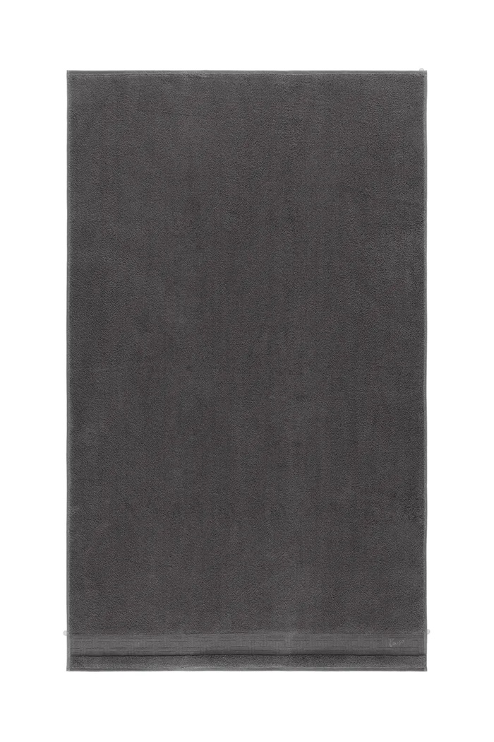Malý bavlněný ručník Kenzo K Weave Gris 45 x 70 cm šedá 1053454