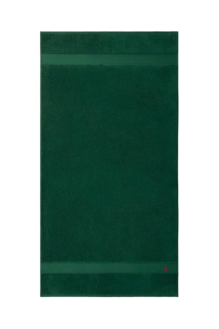 Ralph Lauren Памучна кърпа Ralph Lauren Polo Player College Green 90 x 160 cm зелен 1042969