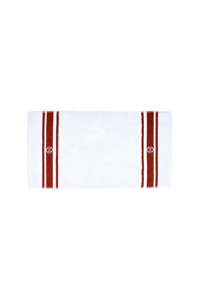 Officine Monogram prosop mediu din bumbac Monogram Linea 50 x 100 cm maro MLHAND04