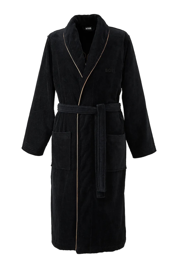 BOSS szlafrok bawełniany TIAGO Black XL czarny 1031402
