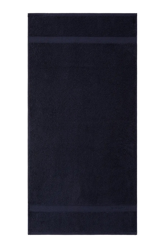 Голяма памучна кърпа Ralph Lauren AVENUE Midnight 75 x 137 cm тъмносин 32045