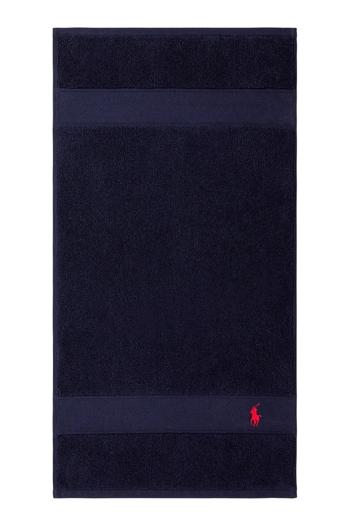 Ralph Lauren asciugamano piccolo in cotone POLOPLAY Newport 40 x 75 cm blu navy 1042007