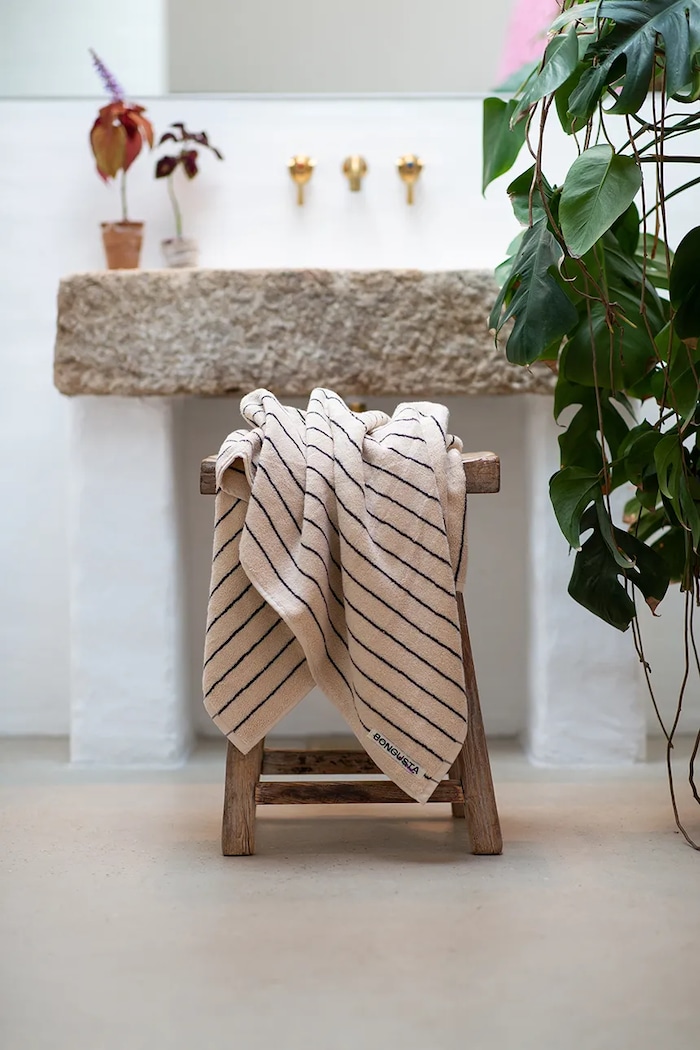 Bongusta duży ręcznik bawełniany Naram 100 x 150 cm beżowy BON32.003