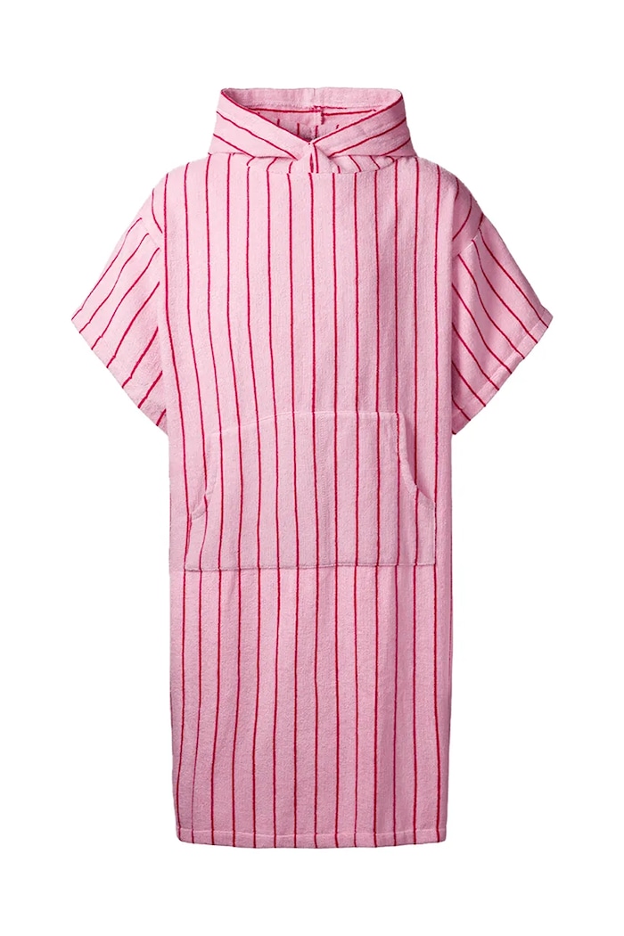 Pamučni pončo za kupanje Bongusta Naram L/XL roza BON56.001