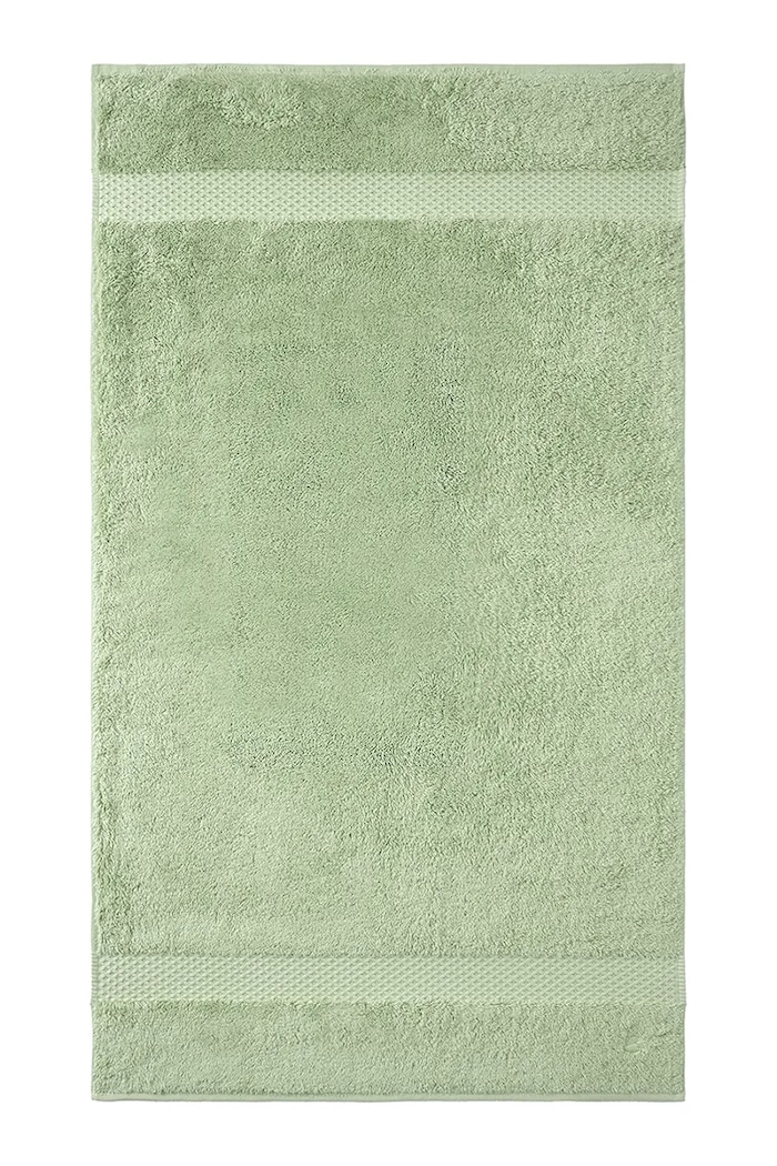 Yves Delorme mały ręcznik z bawełną ETOILE Amande 55 x 100 cm zielony 1068528