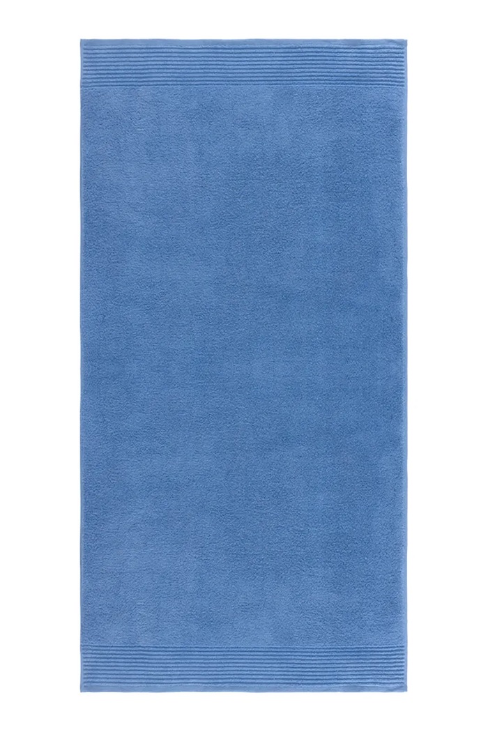 Olivier Desforges średni ręcznik bawełniany ALIZEE Lavande 70 x 140 cm niebieski 1068239