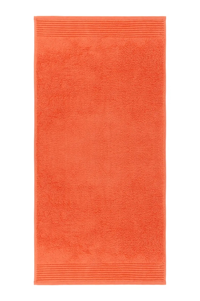 Olivier Desforges mały ręcznik bawełniany ALIZEE Pomelos 50 x 100 cm pomarańczowy 1068246
