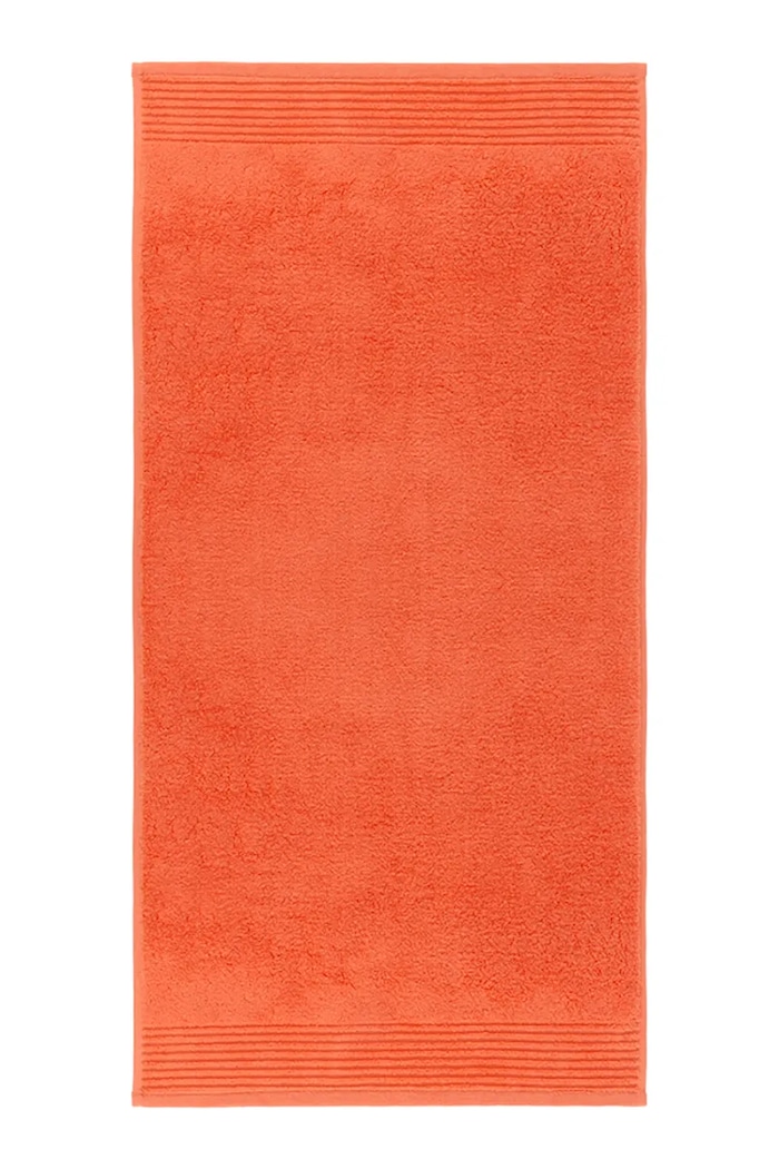 Olivier Desforges mały ręcznik bawełniany ALIZEE Pomelos 50 x 100 cm pomarańczowy 1068246