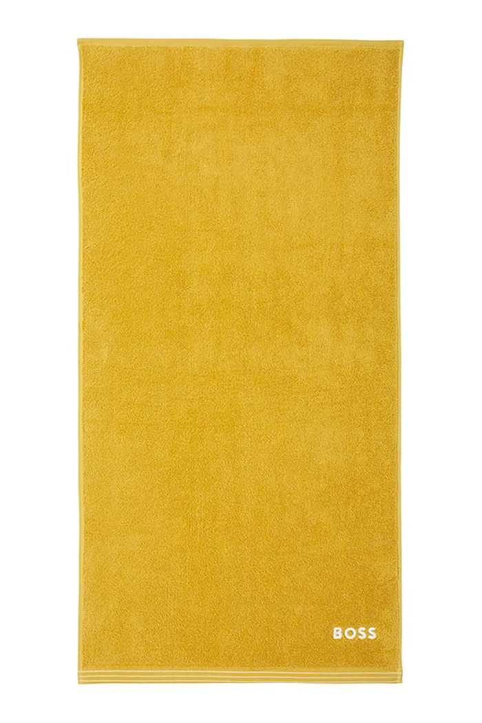 Μικρή βαμβακερή πετσέτα BOSS EDGE Citrus 50 x 100 cm κίτρινο 1063608
