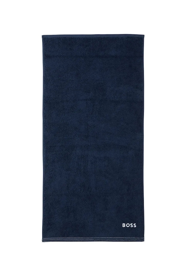 Μικρή βαμβακερή πετσέτα BOSS EDGE Galaxy 50 x 100 cm σκούρο μπλε 1063658