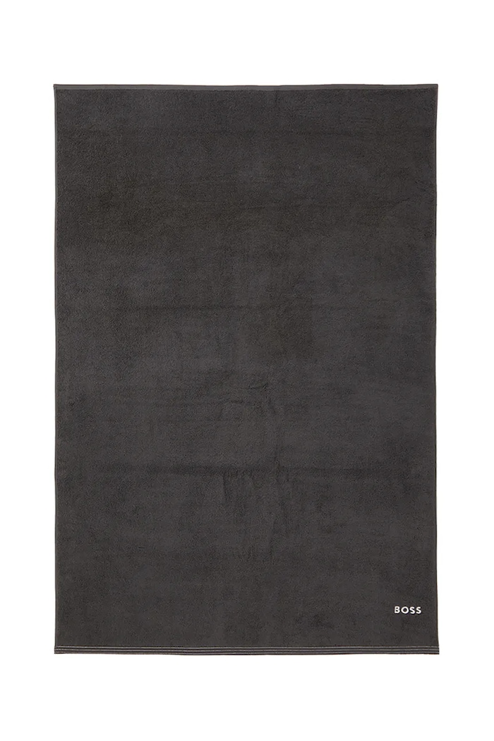 Μεγάλη βαμβακερή πετσέτα BOSS EDGE Graphite 100 x 150 cm γκρί 1063562