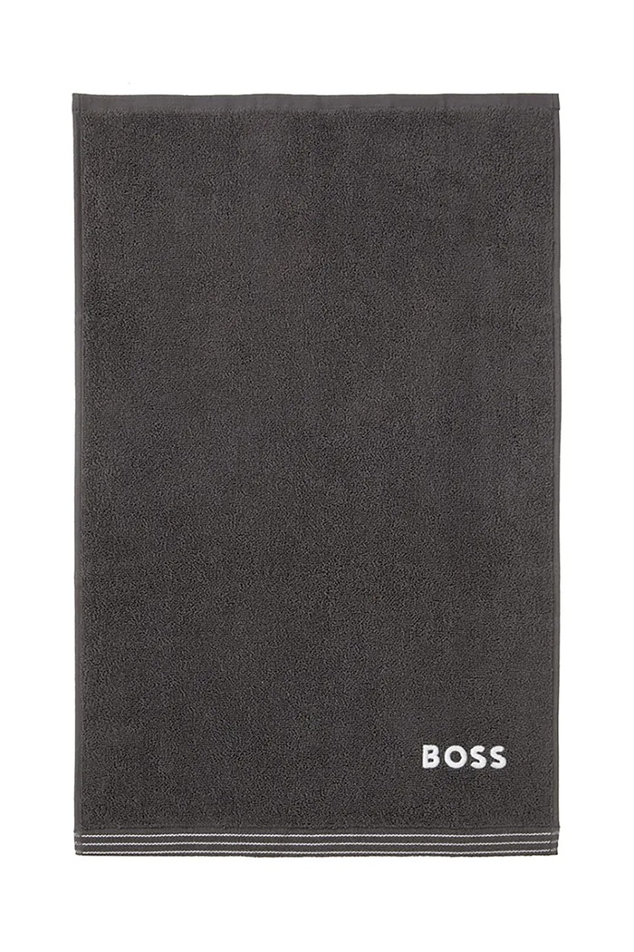 Μικρή βαμβακερή πετσέτα BOSS EDGE Graphite 40 x 60 cm γκρί 1063564