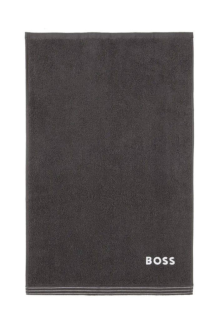 Μικρή βαμβακερή πετσέτα BOSS EDGE Graphite 40 x 60 cm γκρί 1063564