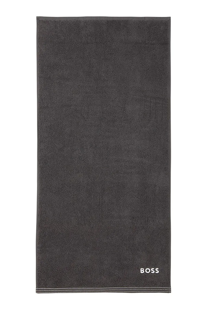 Μικρή βαμβακερή πετσέτα BOSS EDGE Graphite 50 x 100 cm γκρί 1063571