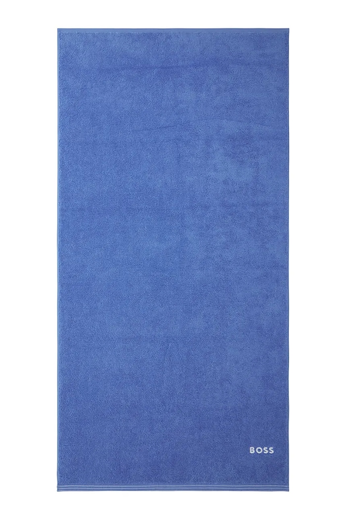 Μεσαία βαμβακερή πετσέτα BOSS EDGE Malibu 70 x 140 cm μπλε 1063584