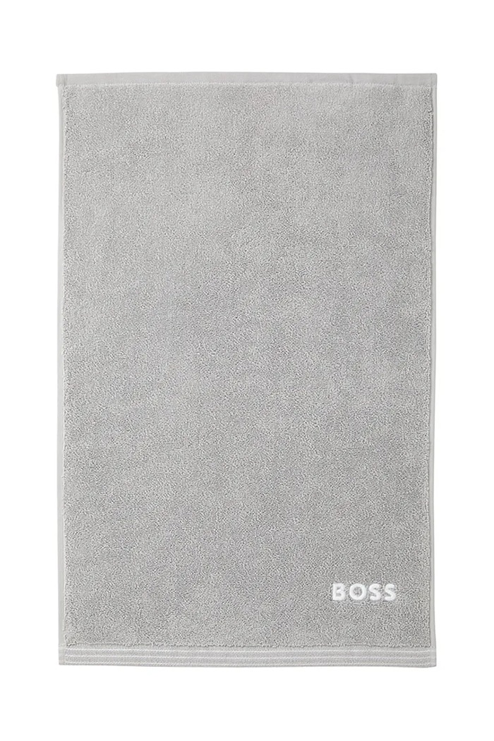 Μικρή βαμβακερή πετσέτα BOSS EDGE Mineral 40 x 60 cm γκρί 1063590