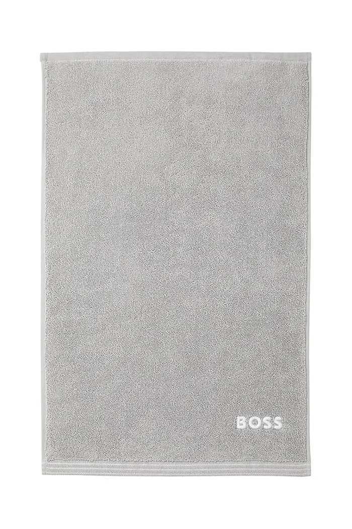Μικρή βαμβακερή πετσέτα BOSS EDGE Mineral 40 x 60 cm γκρί 1063590
