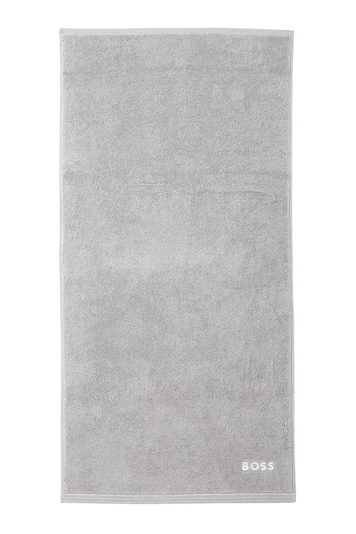 Μικρή βαμβακερή πετσέτα BOSS EDGE Mineral 50 x 100 cm γκρί 1063601