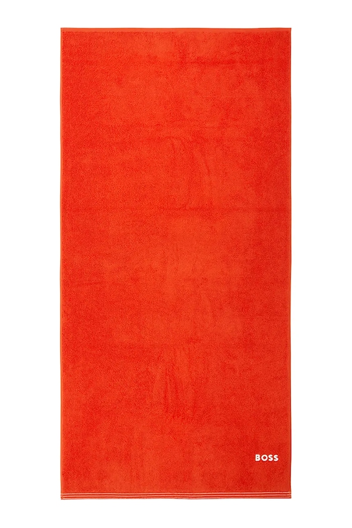 Μεσαία βαμβακερή πετσέτα BOSS EDGE Spice 70 x 140 cm κόκκινο 1063682
