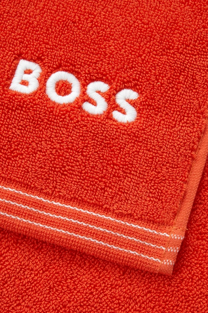 Μπάνιο Μεσαία βαμβακερή πετσέτα BOSS EDGE Spice 70 x 140 cm 1063682 κόκκινο