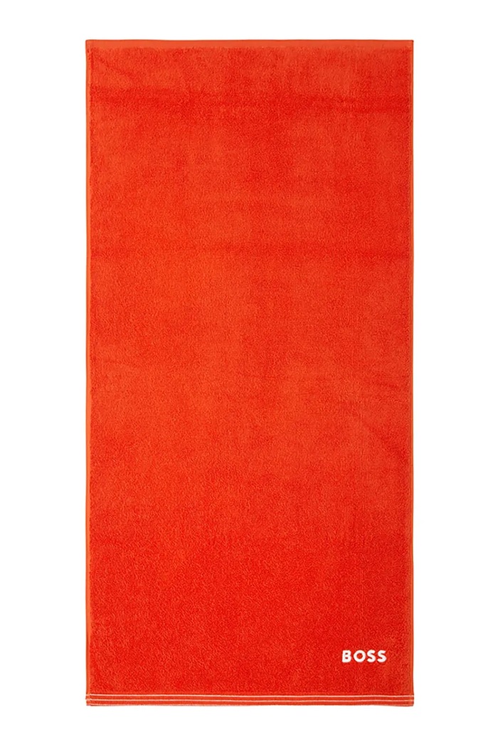 Μικρή βαμβακερή πετσέτα BOSS EDGE Spice 50 x 100 cm κόκκινο 1063683