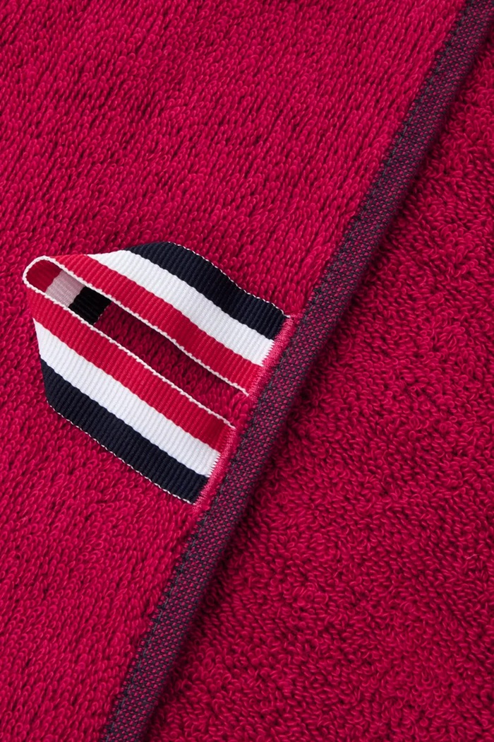 Средна памучна кърпа Lacoste LCASUAL Bigarreau 70 x 140 cm виолетов 1063378