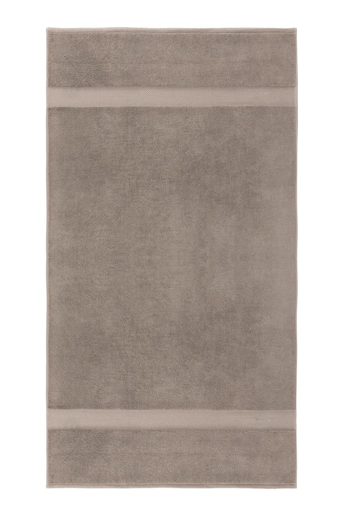 Ralph Lauren prosop mediu din bumbac DULANEY Fog 75 x 137 cm maro 1063012