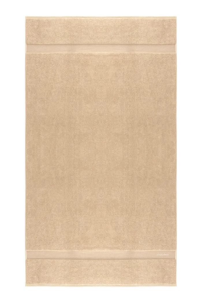 Ralph Lauren duży ręcznik bawełniany DULANEY Linen 100 x 183 cm beżowy 1062962