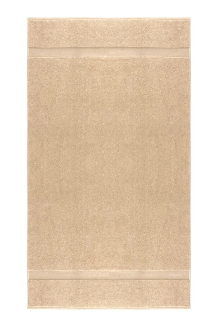 Ralph Lauren duży ręcznik bawełniany DULANEY Linen 100 x 183 cm beżowy 1062962