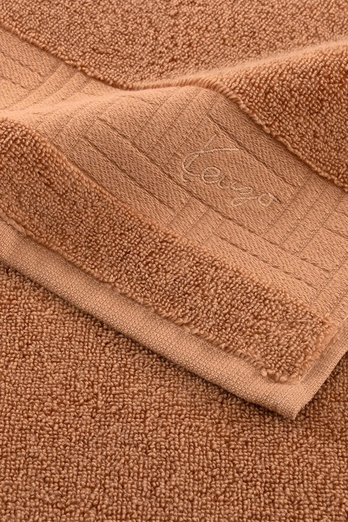 Koupelna Malý bavlněný ručník Kenzo KWEAVE Cannelle 55 x 100 cm 1070382 hnědá