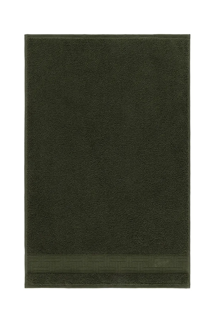 Středně velký bavlněný ručník Kenzo KWEAVE Kaki 70 x 140 cm zelená 1070387