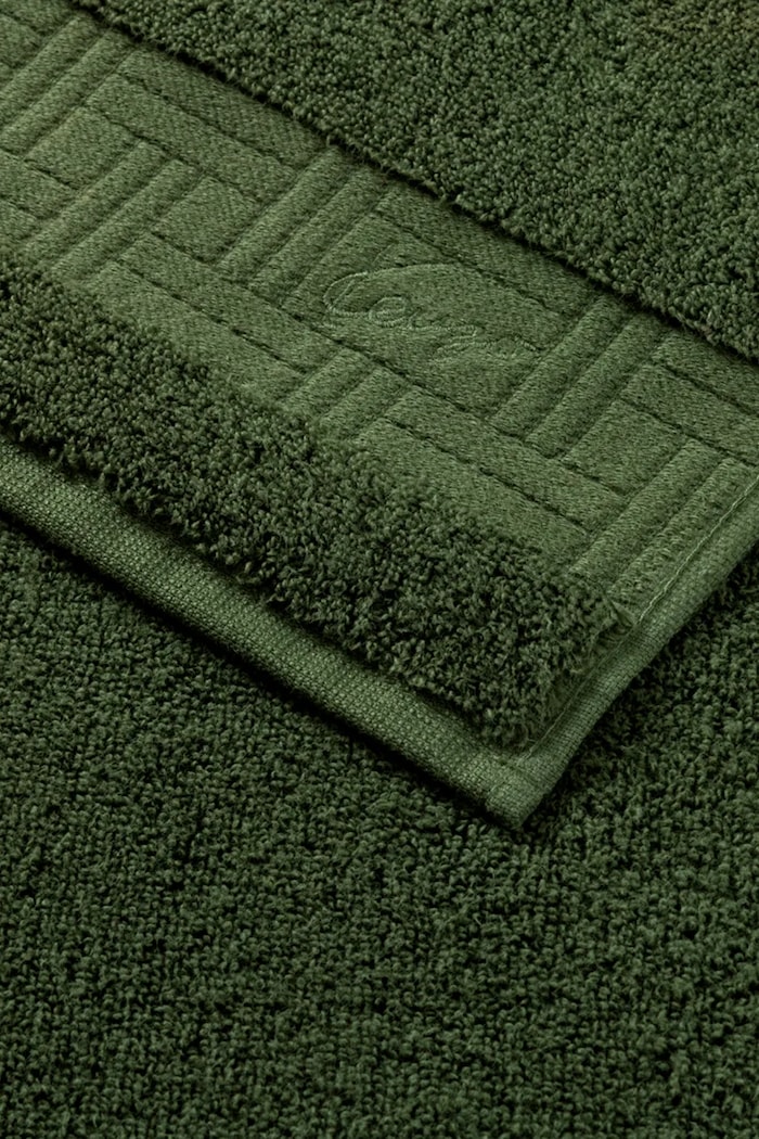 Koupelna Malý bavlněný ručník Kenzo KWEAVE Kaki 45 x 70 cm 1070386 zelená
