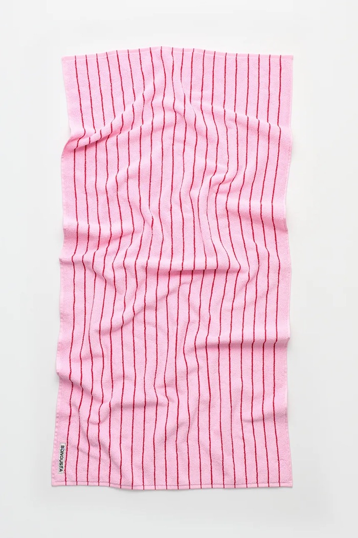 Bongusta asciugamano medio in cotone 70 x 140 cm rosa BON12.5715648000811
