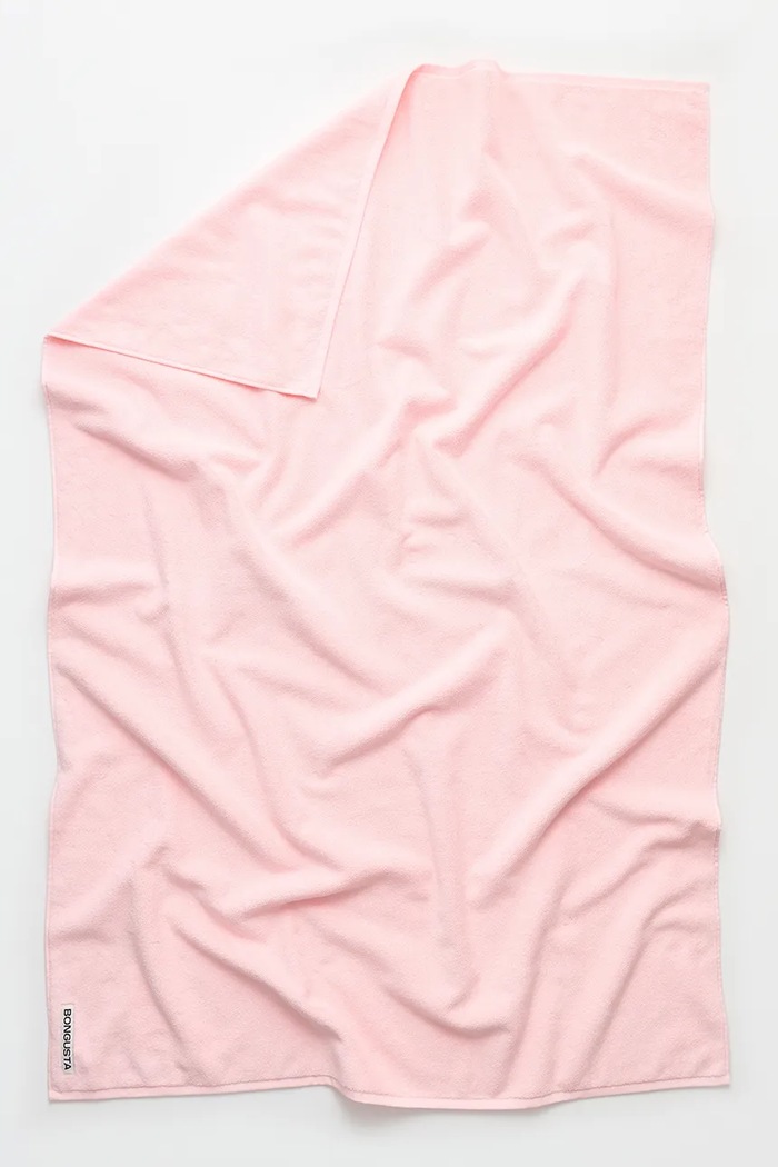 Bongusta Asciugamano grande in cotone 100 x 150 cm rosa BON32.5715648003959
