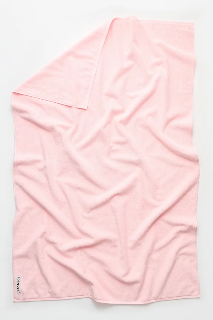 Bongusta Asciugamano grande in cotone 100 x 150 cm rosa BON32.5715648003959