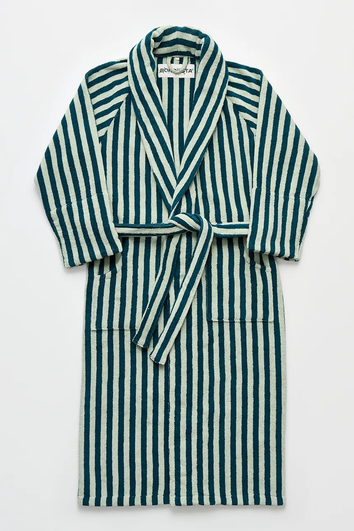 Bongusta accappatoio in cotone L/XL BON44.5715648000095 verde AA00