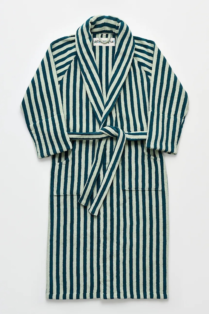 Bongusta accappatoio in cotone L/XL BON44.5715648000095 verde AA00