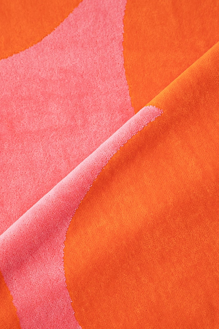 Baie Marimekko Prosop din bumbac 100 x 180 cm 075430.320 portocaliu
