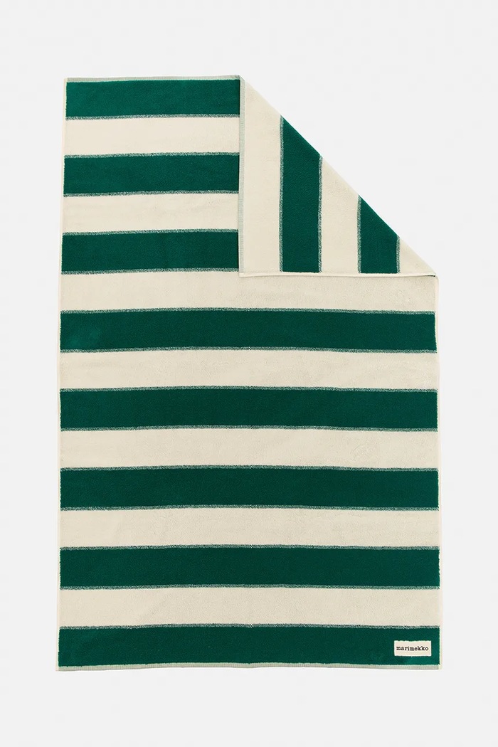Marimekko ręcznik bawełniany 100 x 160 cm zielony 075905.620