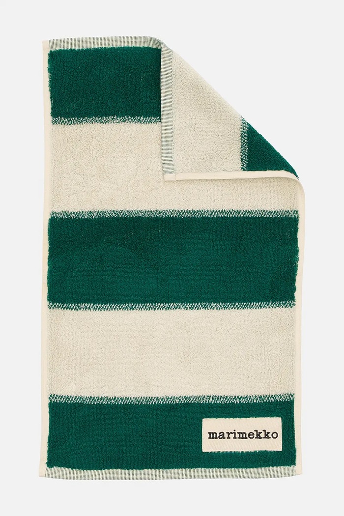 Marimekko ręcznik bawełniany 30 x 50 cm zielony 075907.620