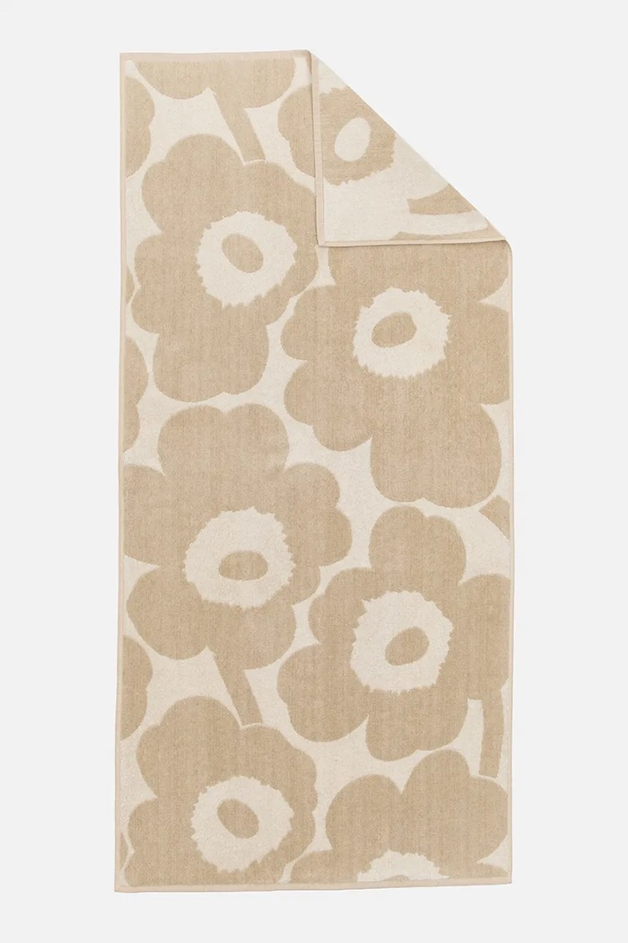 Marimekko ręcznik bawełniany 70 x 150 cm beżowy 075925.180
